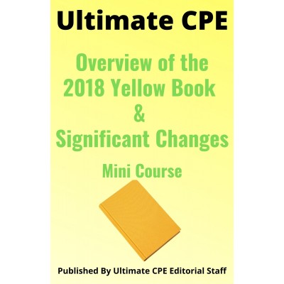 Overview of the 2018 Yellow Book and Significant Changes 2024 Mini Course